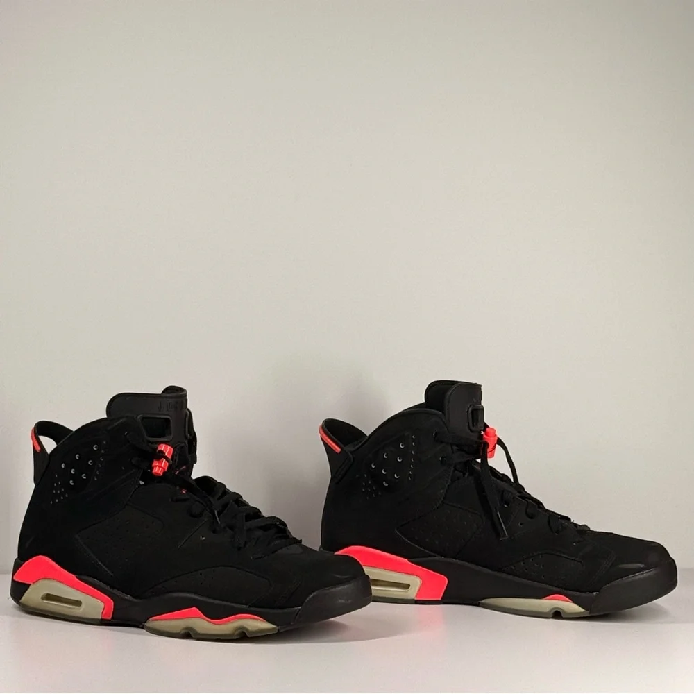 Air Jordan 6 Retro Black Infrared Men's Size 12